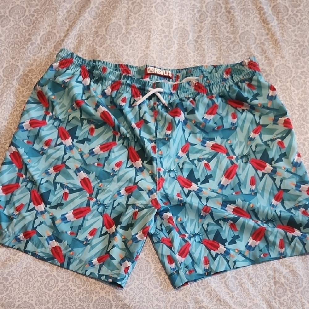 Men's Blue Swim Shorts